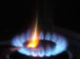Picture of burning fuel