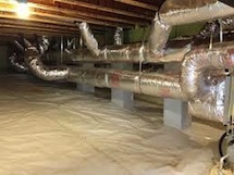 Unvented crawlspace picture